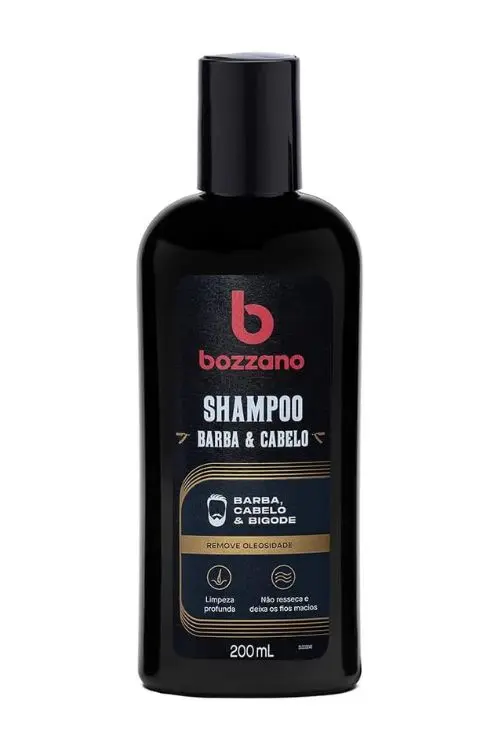 Shampoo para barba bozzano.