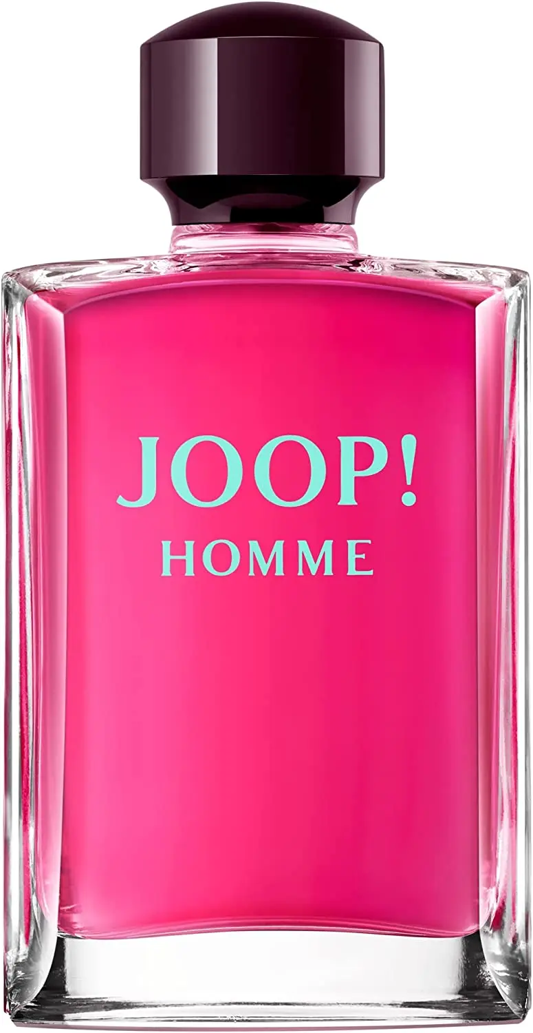 Frasco do Joop! Homme. Um dos perfumes masculinos mais vendidos do Brasil.