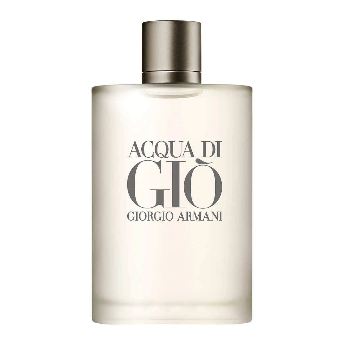 Frasco do Giorgio Armani Acqua Di Giò. Um clássico da perfumaria e uma excelente opção entre perfumes masculinos para trabalhar.