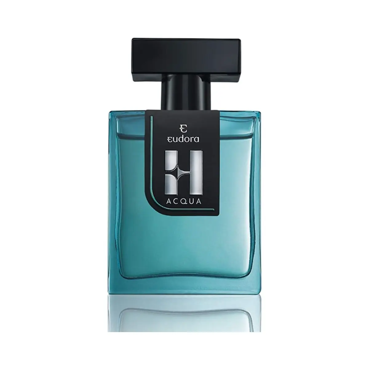 Frasco do perfume masculino H Acqua, da Eudora. Fragrância muito fresca, ótima para dias quentes e momentos casuais.